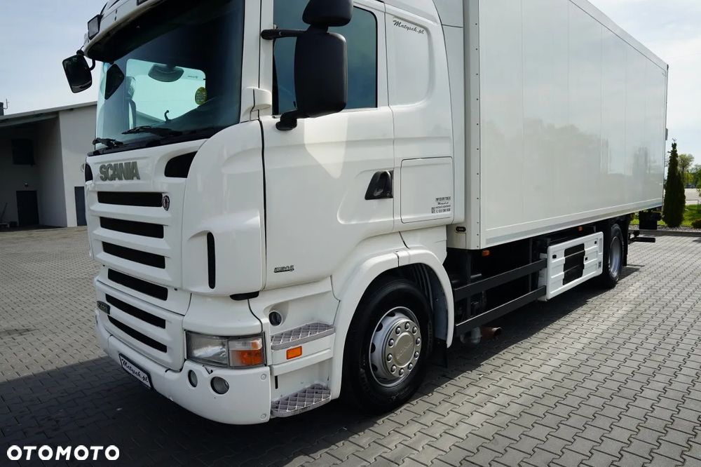 Scania R 420 / 4X2 / CHŁODNIA / SOLÓWKA  7,3 m / THERMO KING  / WINDA / EPS + SPRZĘGŁO / EURO 5 - 9