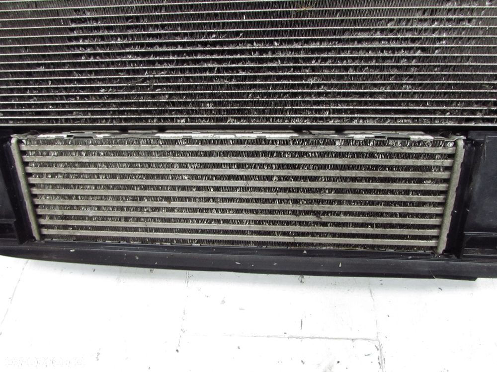 BMW SERII 1 F20 F21 2.0D 11-19 KOMPLET CHLODNIC INTERCOOLER WENTYLATOR 8507400 - 8