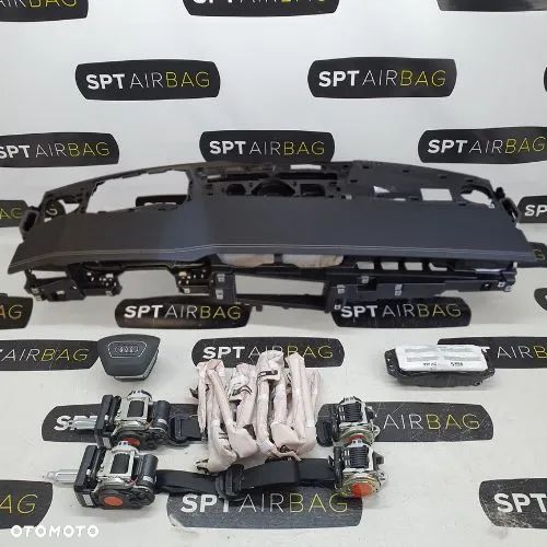 AUDI A6 C8 S6 4K RS6 DESKA ROZDZIELCZA KONSOLA KOKPIT PULPIT PODUSZKI AIRBAG AIR BAG PASY KURTYNY KIT SET - 1