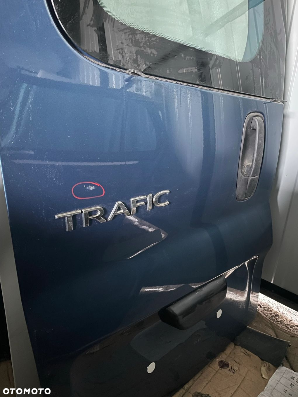 DRZWI LEWE TYLNE RENAULT TRAFIC III 3 WYSOKI ORG - 8