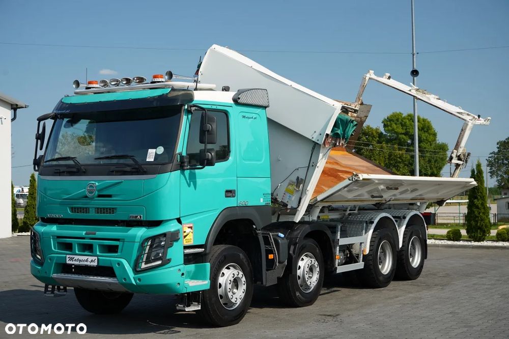 Volvo FMX 500 / 8x4 / HYDROBURTA / BORDMATIC / 2016 ROK / EURO 6 / PO KONTRAKCIE SERWISOWYM - 7