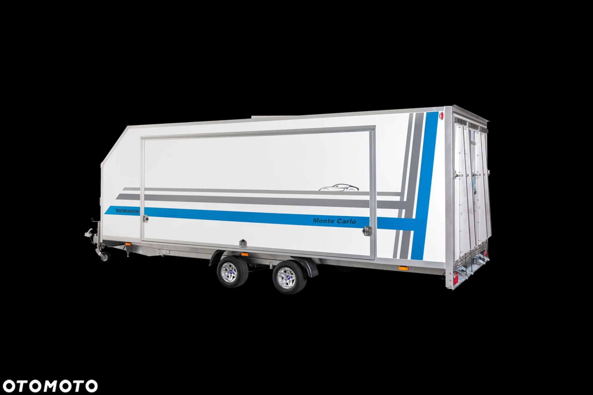 Niewiadów Monte Carlo laweta kryta przyczepa uchylna zamknięta 3500kg - 2