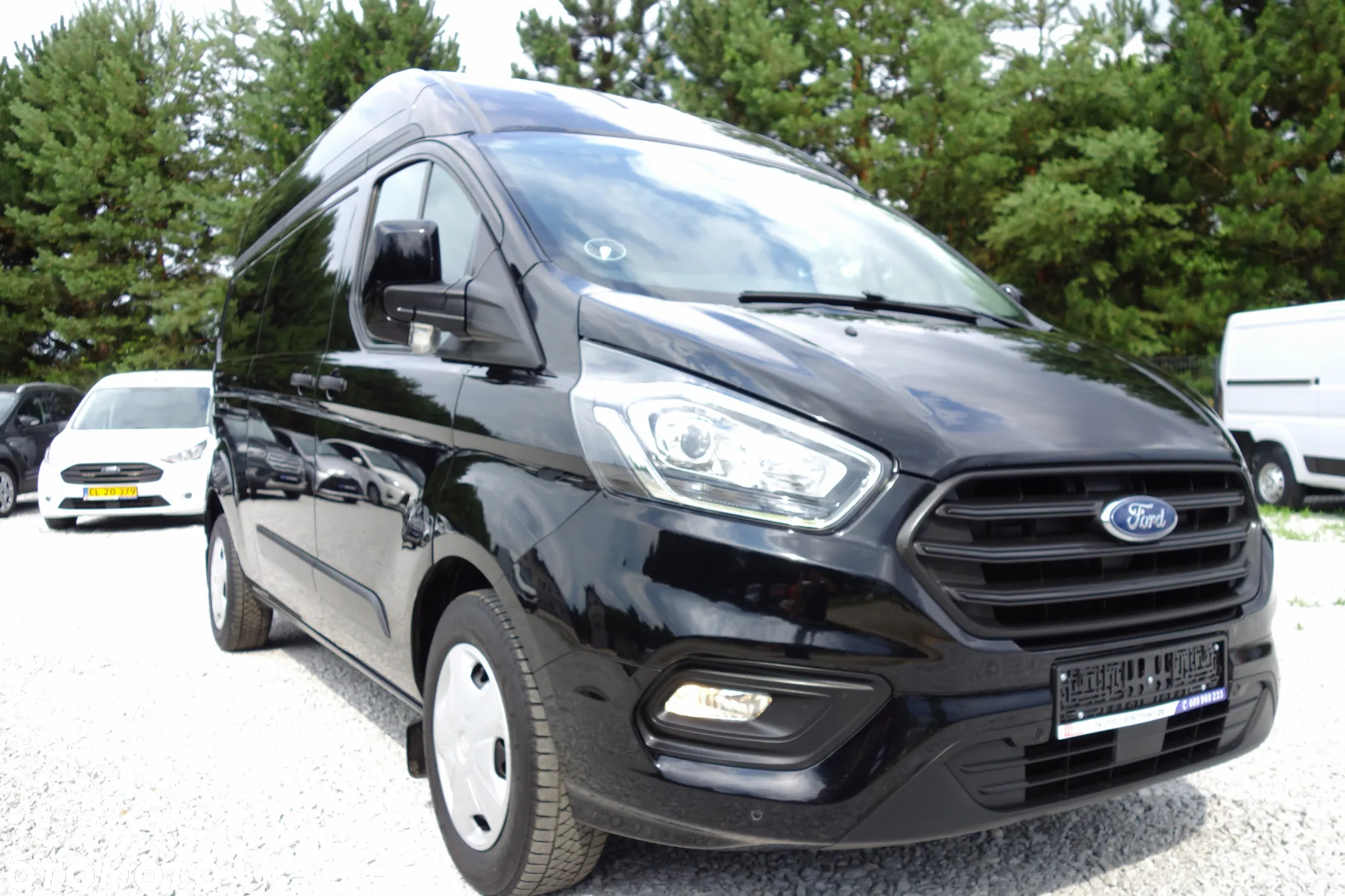 Ford Transit Custom Automat 2.0 Ecoblue 130 KM L2H2 Klima Webasto 2 x Drzwi Boczne - 28