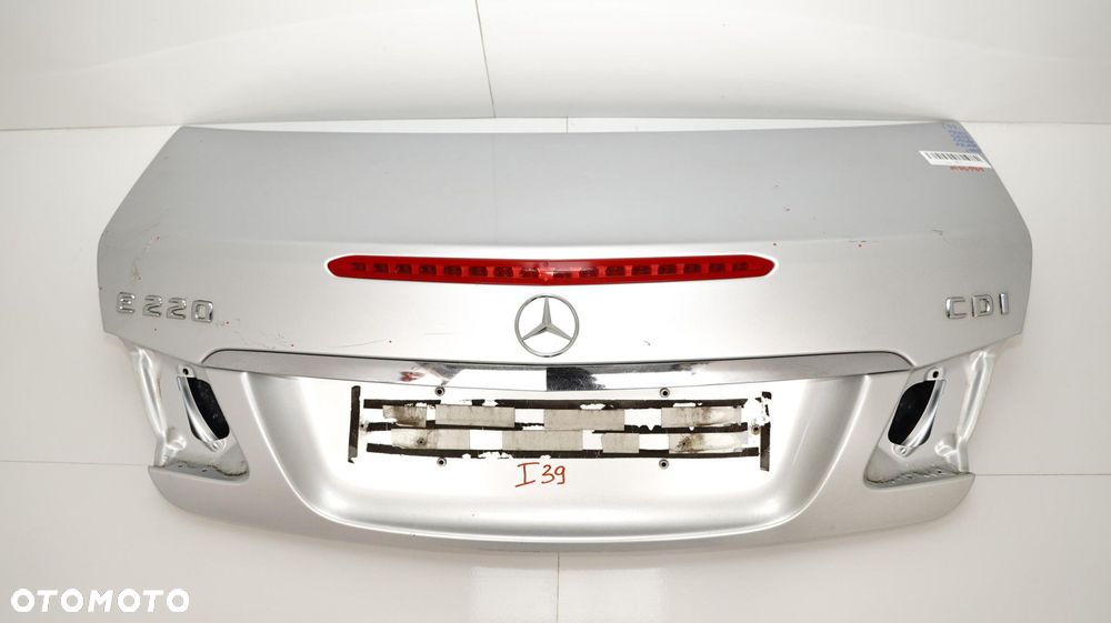 KLAPA TYŁ TYLNA BAGAŻNIKA  MERCEDES W207 COUPE 09-13R 775 - 1