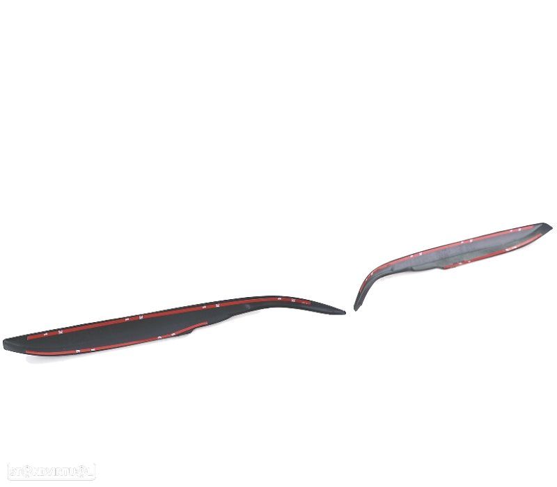 PESTANAS DE FAROL BMW E46 SEDAN TOURING 01- PRETO - 3