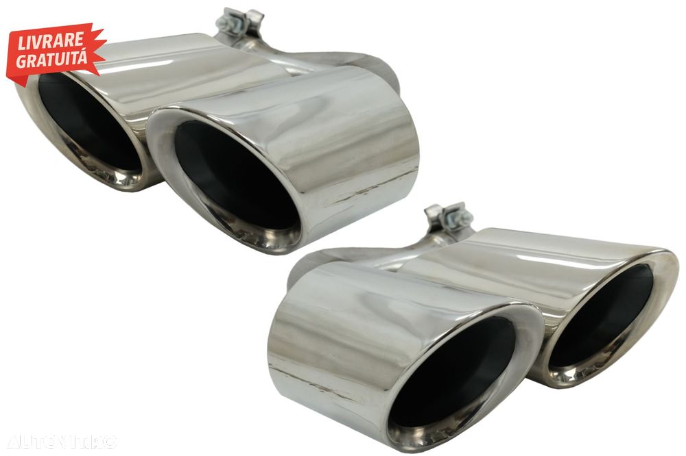 Ornamente Evacuare Porsche Cayenne 9Y0 SUV 3.0 (2018-up) Crom- livrare gratuita - 1