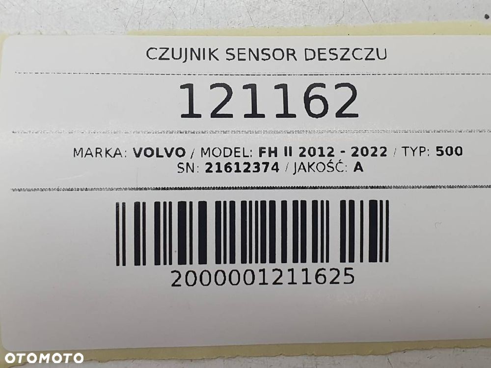 CZUJNIK SENSOR DESZCZU VOLVO FH13 II 500 21612374 - 6