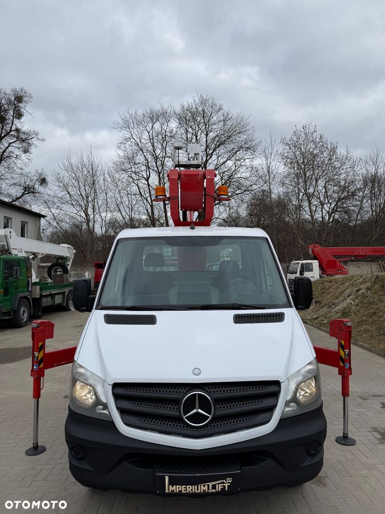 Mercedes-Benz Podnośnik Koszowy Zwyżka Ruthmann TB220 22 metry 14 w Bok Udt jak Wumag Multitel Gsr - 17