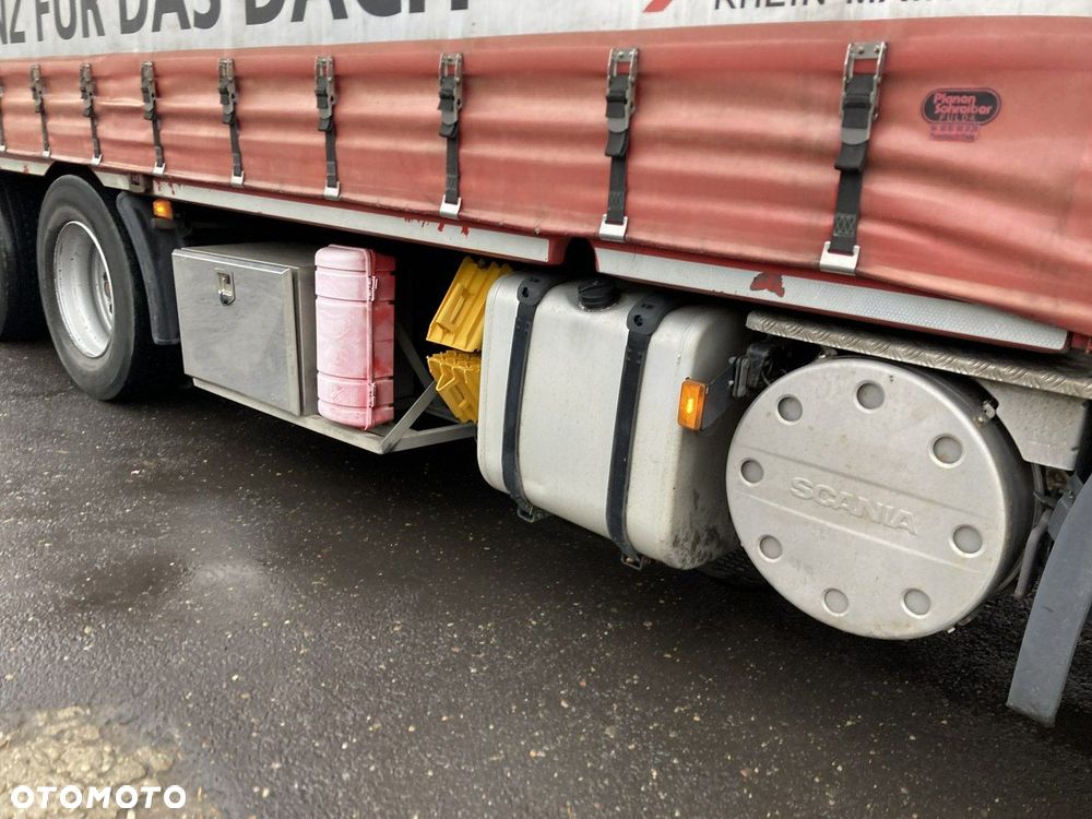 Scania Scania G320 Wózek PALFINGER Firanka Plandeka plandeka Moffett 2012 - 29