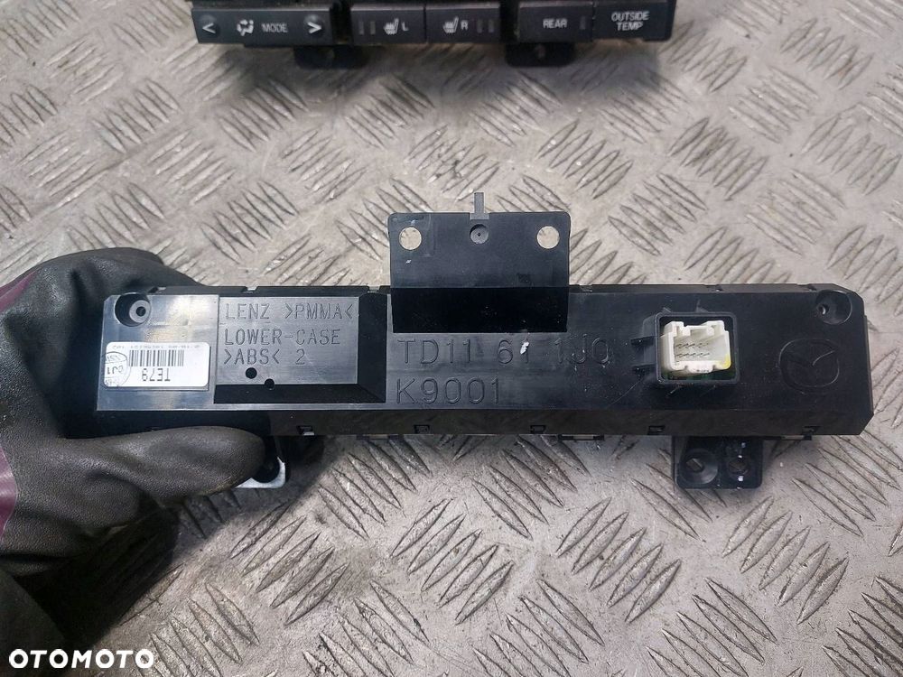 PANEL NAWIEWU + WYŚWIETLACZ MAZDA CX-9 I LIFT TE70-61-190 TD11611J0 - 3