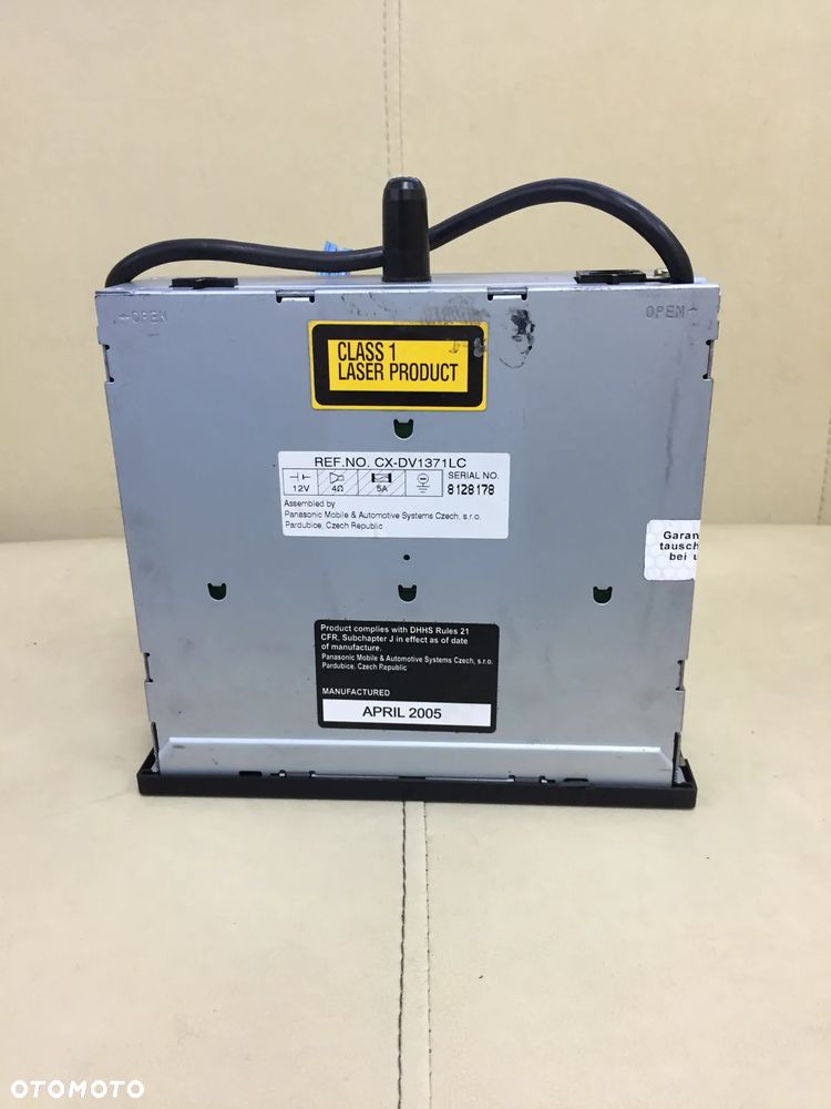 ZMIENIARKA PŁYT CD VW GOLF IV/ BORA/ PASSAT B5 FL/ LUPO/ POLO 1J0035119B/ 1J0035119C/ 1J0035119D - 17