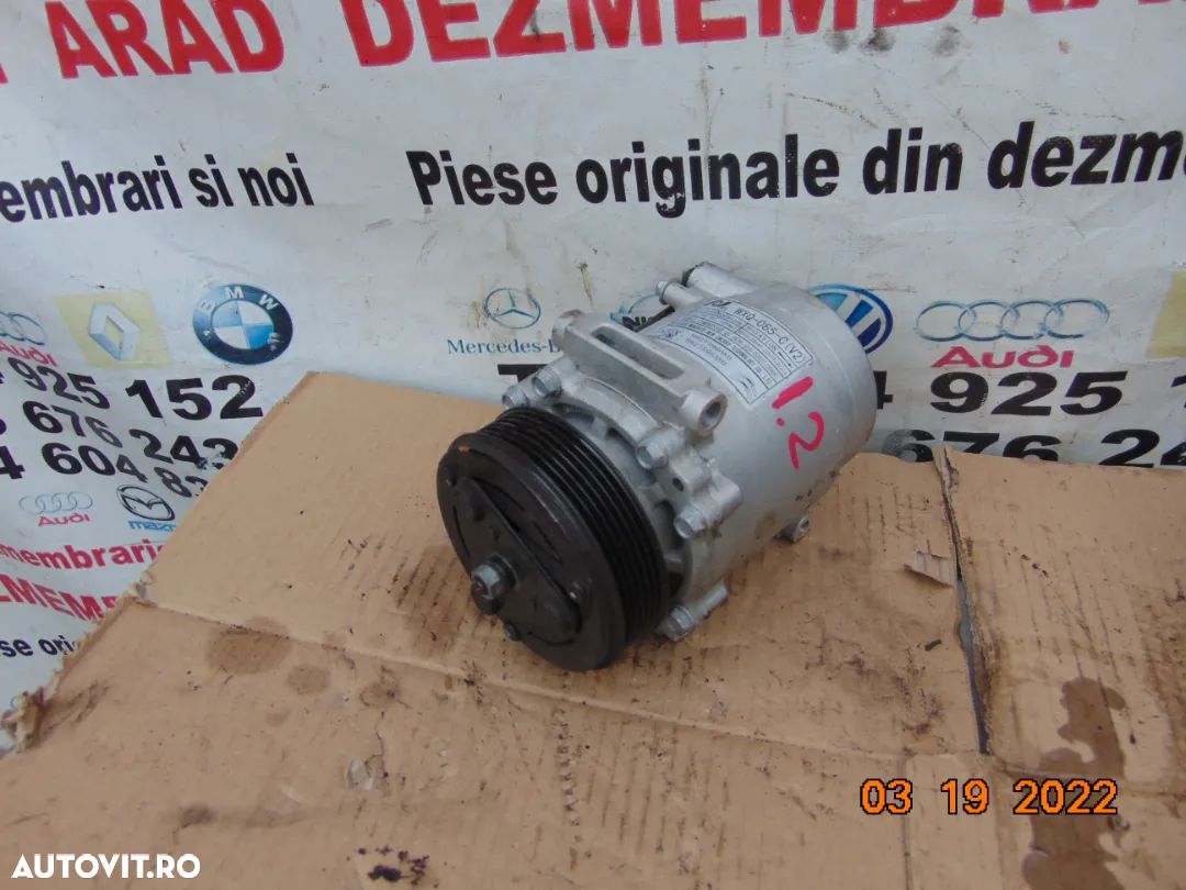 Compresor clima Opel Crossland grandland corsa F Mokka 1.2 1.4 peugeot 2008 2007 3008 208 308 partn - 1