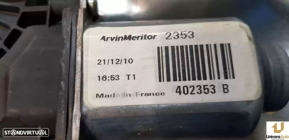 ELEVADOR DE VIDRO TRASEIRO ESQUERDO KIA SPORTAGE 2011 -834703U020 - 4