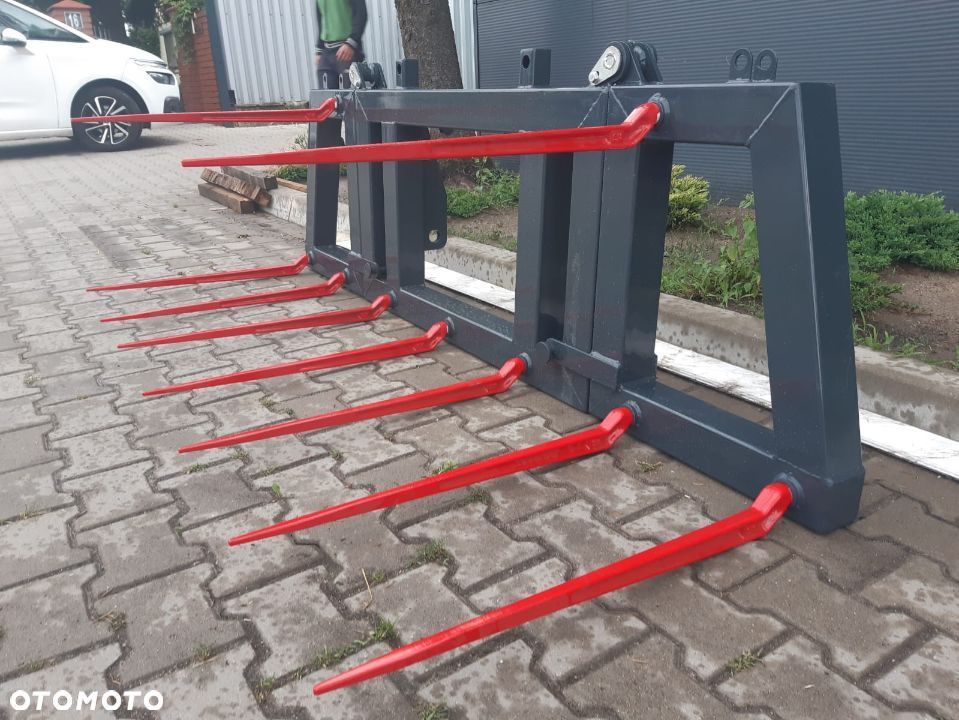 OKAZJA! RATY 0%! Widły do bel, słomy, do ładowarki JCB, Claas, Manitou, Merlo, Matbro, - 9