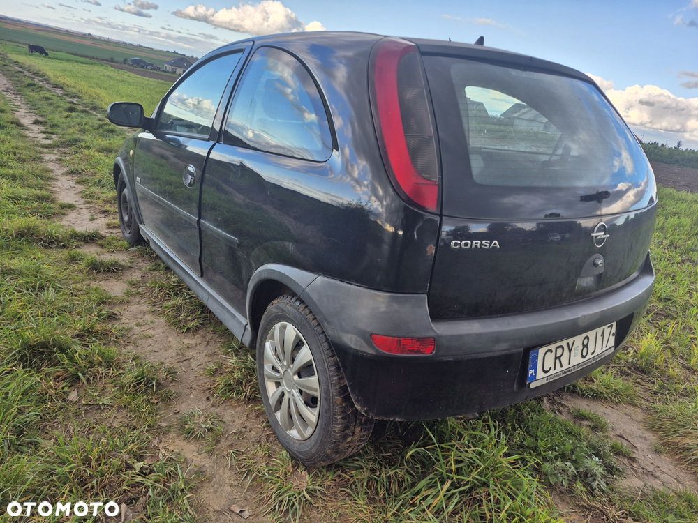 Części opel corsa c 1.0 silnik z10xe skrzynia f13 drzwi zderzak maska - 7