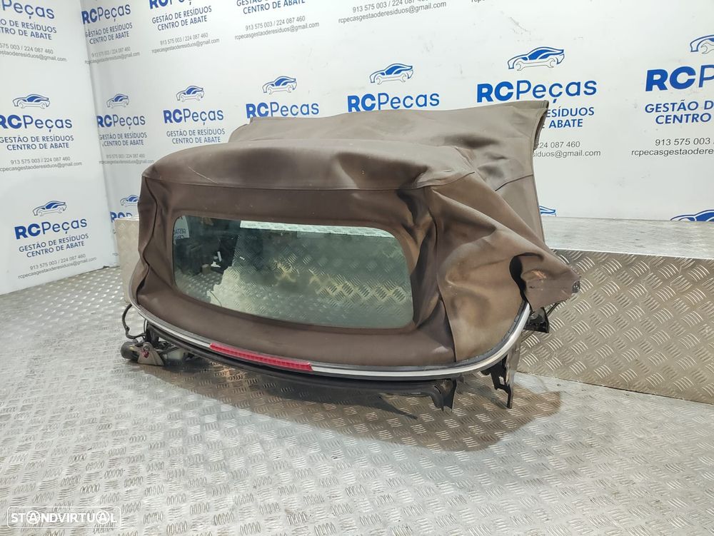 Capota Original Tecido Castanho Mini Cooper R57 Cabrio - 3