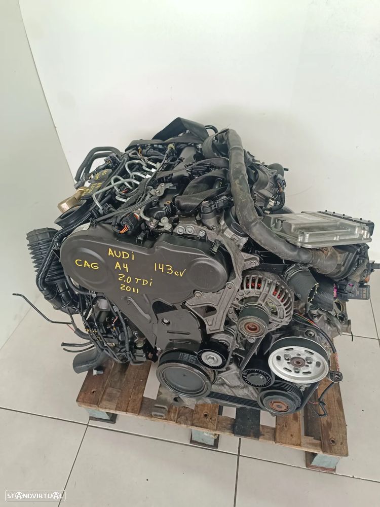 motor audi A4 2.0TDI 143cv CAG caixa velcidades automatica - LLM ano 2011 CAGB - 2