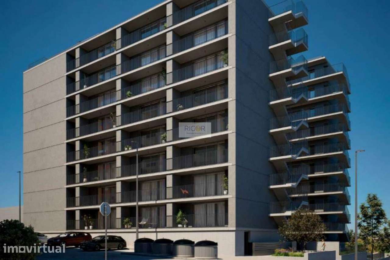 Apartamento T1 com varanda ao Monte da Virgem em Vilar de Andorinho. - Grande imagem: 2/9