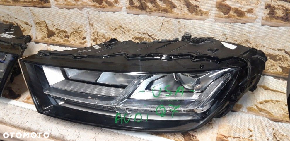 audi q7 4m0 941 033b/34b full led ameryka usa kompletne z modułami - 3