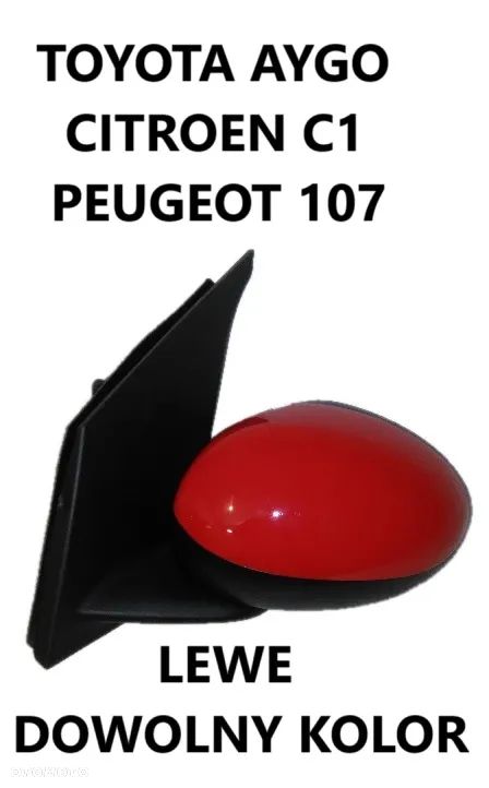 LUSTERKO CITROEN C1 C2 C3 C4 C5 Picasso Aircross Spacetorer C-Crosser C-Elysse Saxo Xsantia Zx Bx i inne - 12