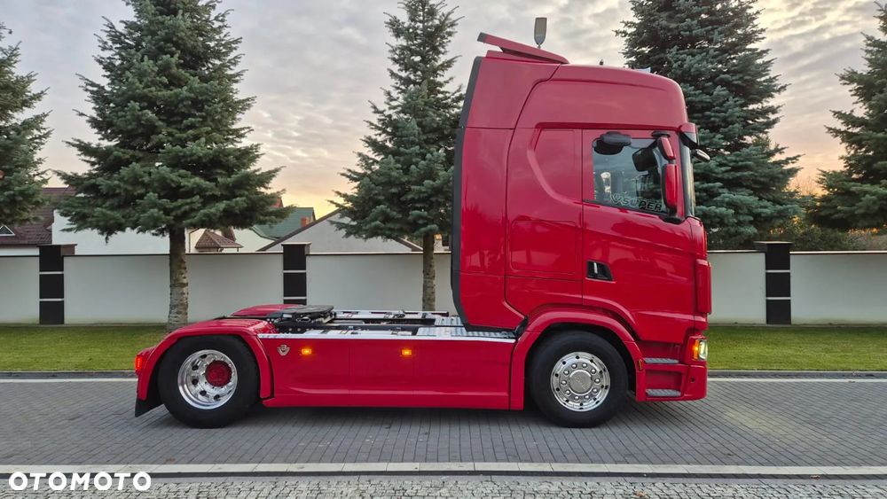 Scania SCANIA///S530///V8///2022/// FULL LED///ALUFELGI/// KLIMATYZACJA POSTOJOWA/// ZABUDOWY MIĘDZYOSIOWE/// SKÓRZANE FOTELE///WAGA/// STAN JAK NOWY///RETARDER/// - 18