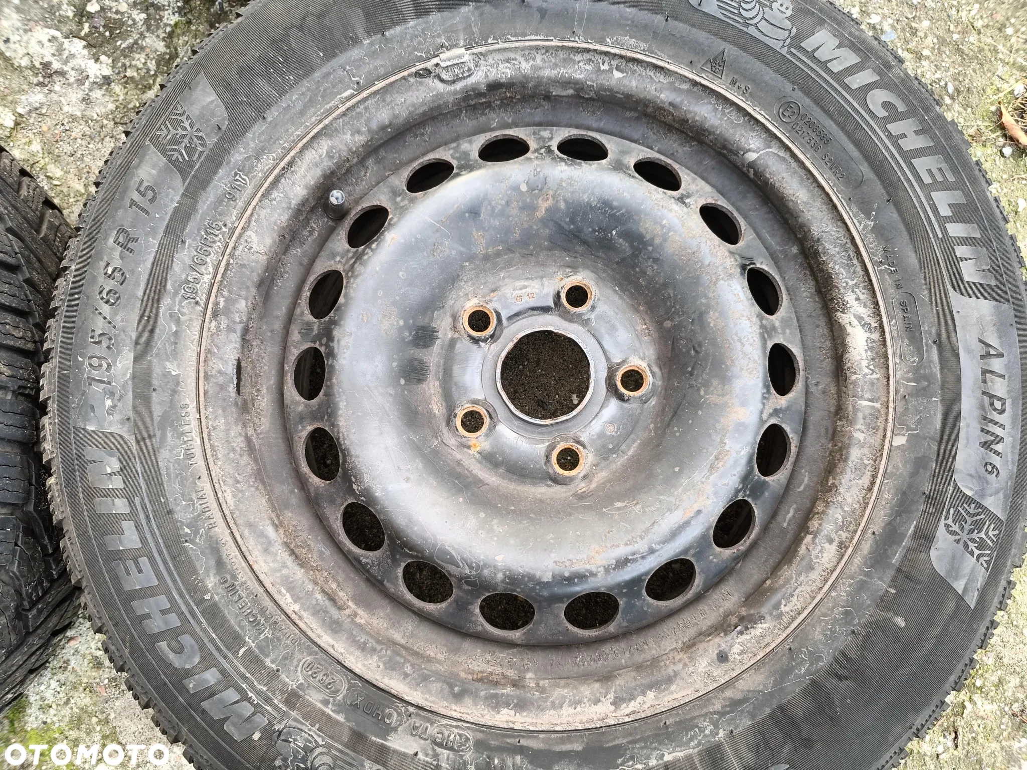 VOLKSWAGEN VW GOLF VII 7 KOŁA ZIMOWE MICHELIN 195/65 R15 15 5X112 - 9
