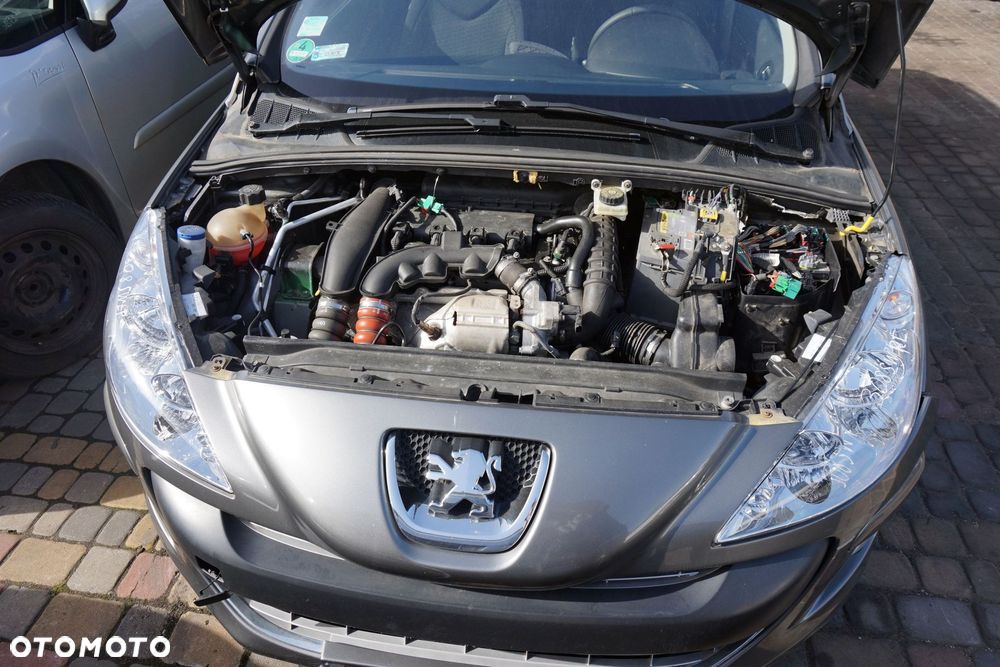 MASKA ZDERZAK BŁOTNIKI LAMPY 308 I T7 SW KTQC  PEUGEOT 2007-2011 SZARY MOONDUST PRZÓD KOMPLETNY - 22