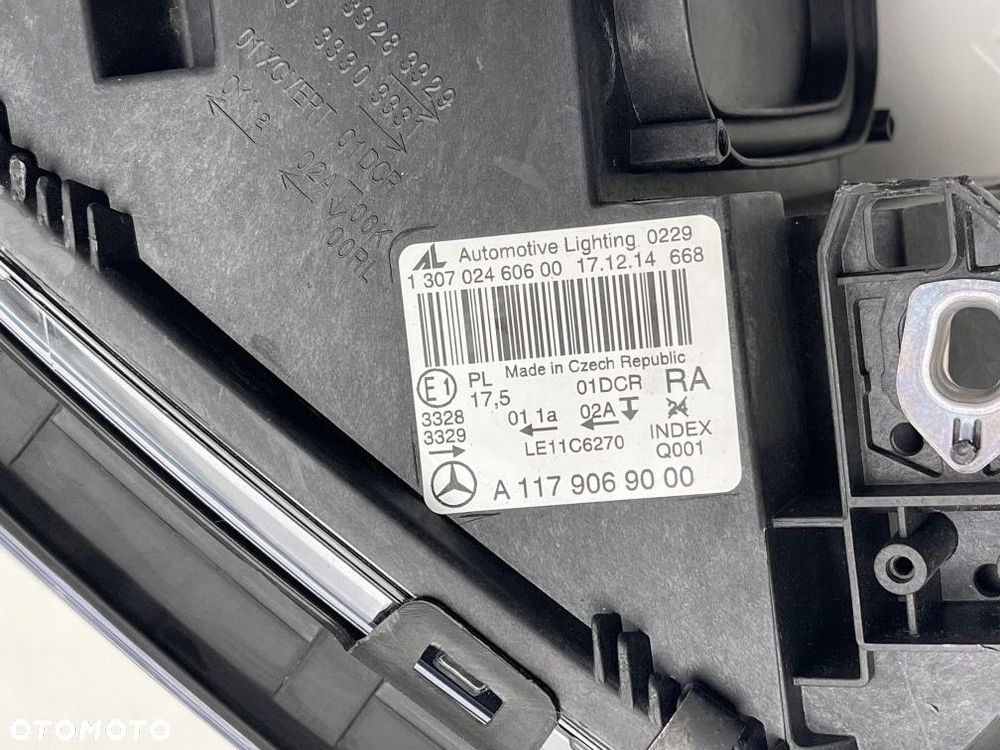 LAMPA PRZEDNIA PRAWA BI XENON MERCEDES CLA W117 AMG ORANGE A1179069000 - 4