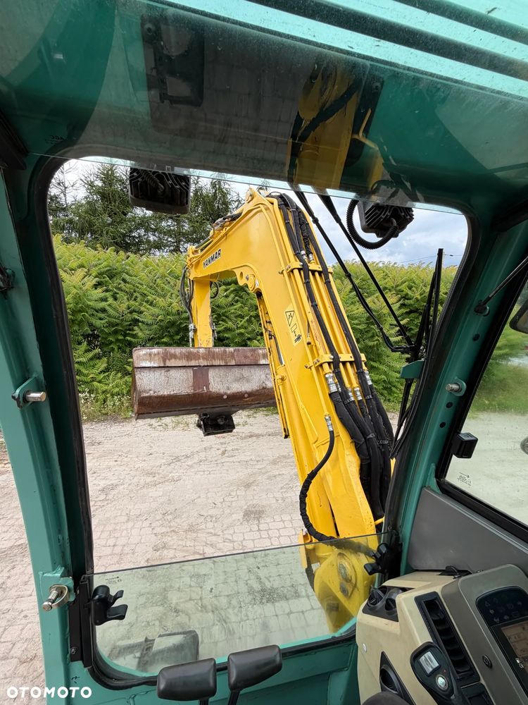 Yanmar VIO80-1A Koparka Gąsienicowa 8 ton jak Nowa z Salonu 2015 rok. KLIMATYZACJA. Łyżka skarpowa Hydrauliczna.  Szybko-złącze lenhoff hydrauliczne. Yanmar silnik 4 cylindry! Maszyna z Norwegii. Własna Pompa do tankowania ON. ani deka luzów i wycieków! OKAZJA Linia Hydr. Plus. Długie ramię PLUS. Oświetlenie LED. Wielka Okazja! Pełne sterowanie z dżojstików!! - 35