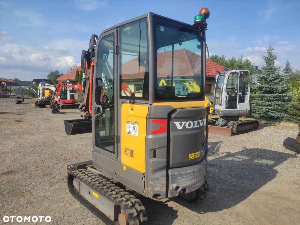 Volvo EC 18E   ECR 25 D , 1,8tony rozsuwane gąsienice CAT JCB YANMAR - 30