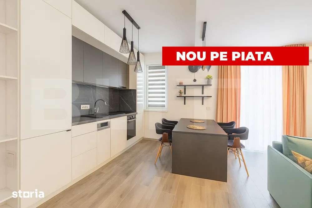 Apartament 2 camere, 50 mp, mobilat – etaj 2, parcare, zona Giroc — fotografia 1