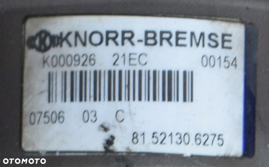 ZAWÓR GŁÓWNY HAMULCA POD PEDAŁ MAN TGA TGX TGS - 6