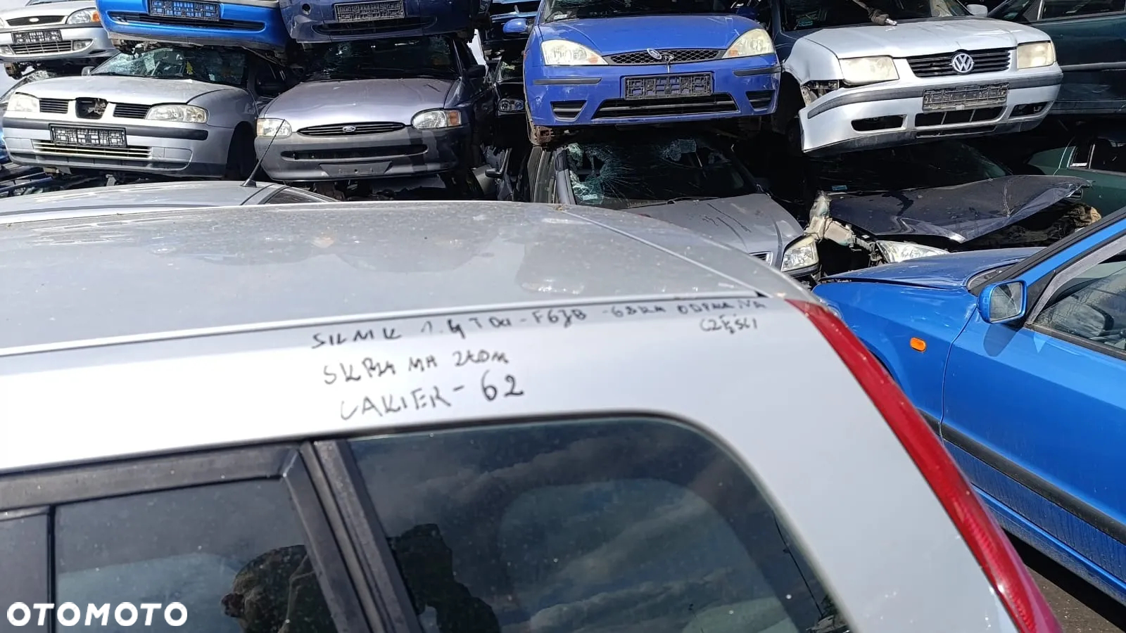 34746 Ford fusion 1.4 tdci na części lakier 62 - 10