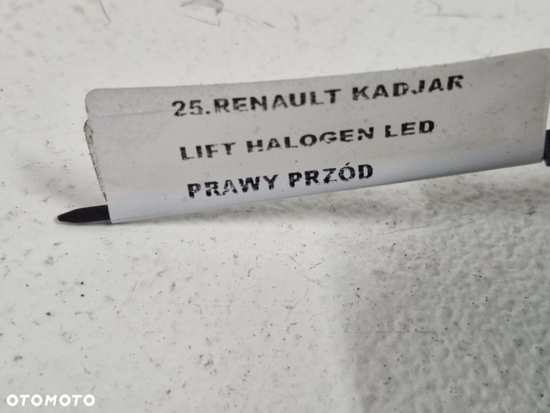 RENAULT KADJAR LIFT HALOGEN LED PRAWY PRZÓD 261509314R - 8