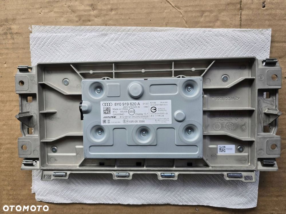 audi a3 8y rs3 ekran wyświetlacz navi display 10.1 8y0919620a - 5