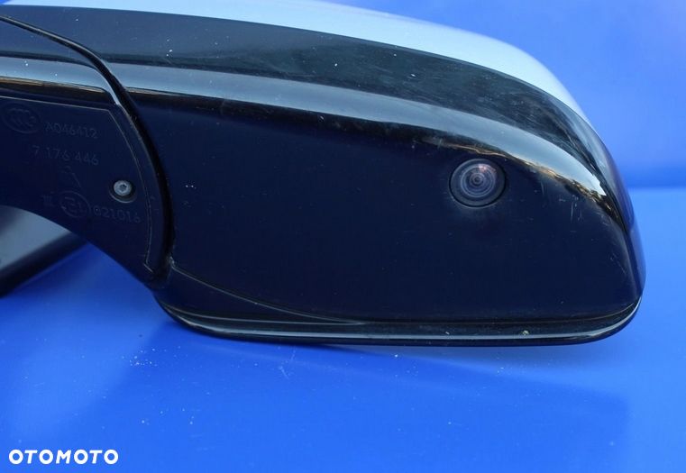 Lusterko prawe lewe kamera OE BMW F01 F02 kolor 357 Titansilber Anglik - 11