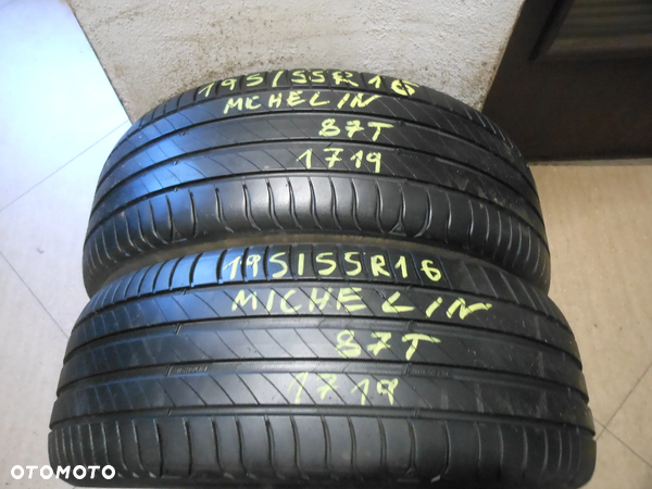 Opony 195/55r16 Michelin primacy 4 6,3mm lato para