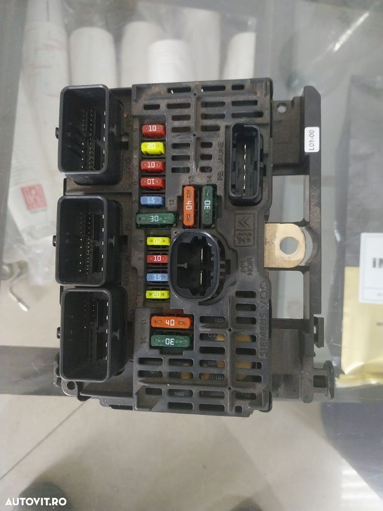 VAND PANOU SIGURANTE BSM PENTRU PEUGEOT 407, L01-00 : 9656086080 - 1