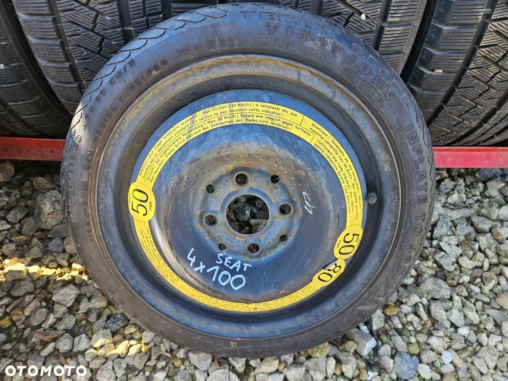 Koło dojazdowe 14" 4x100 VW, Volkswagen, Seat, Skoda - 1