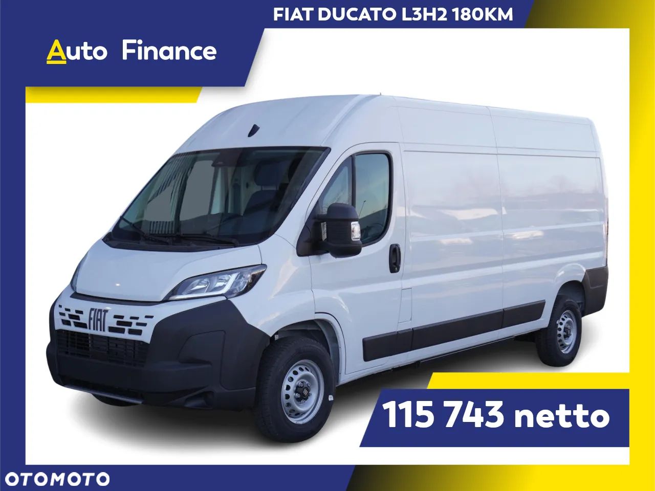 Fiat Ducato Maxi L3H2 180KM M6 3,5t - 1