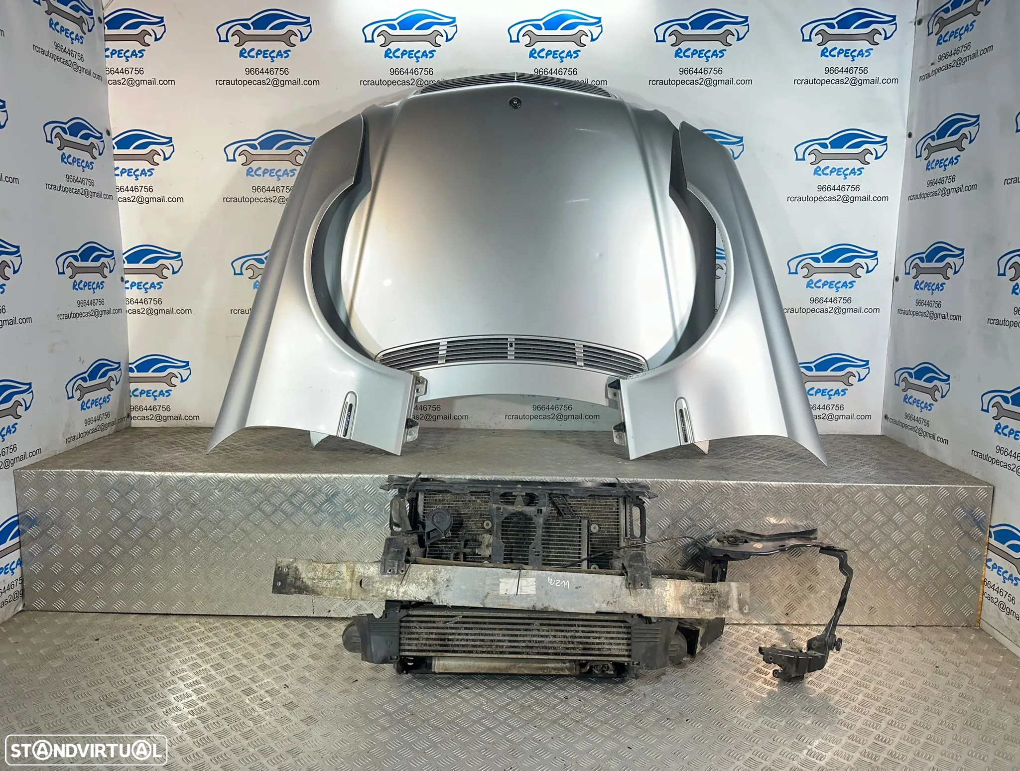 .Frente Completa Original Mercedes Benz W211 Avangard Xenon V6 280 CDI 300 CDI OM642 Diesel 2003 - 2009 - 5