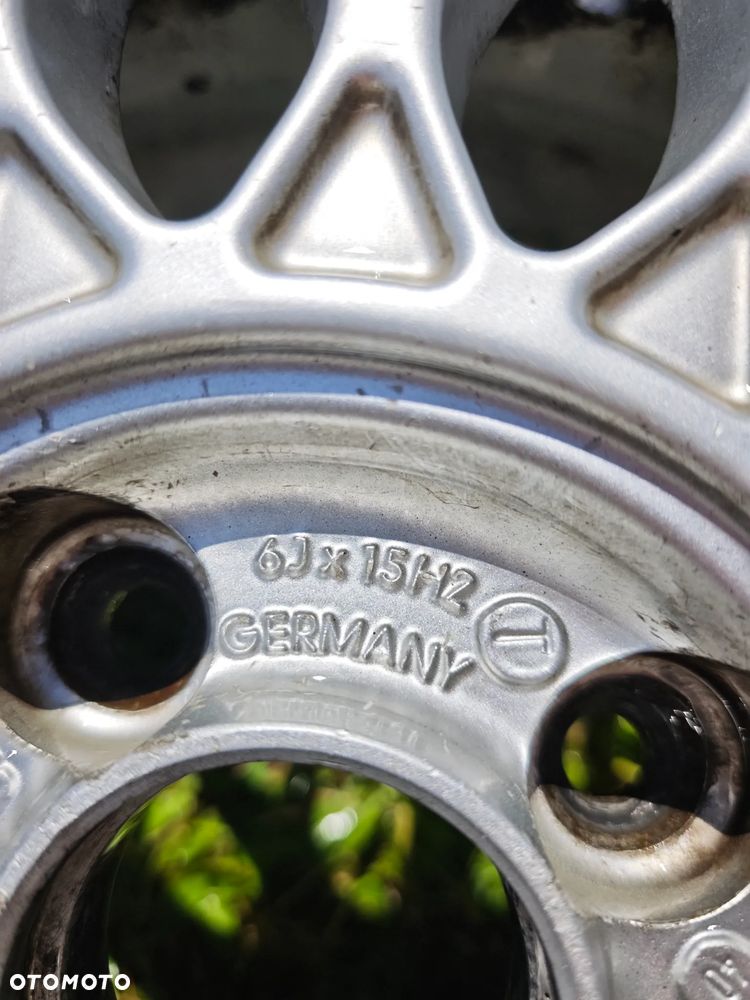 FELGI VW GOLF MK1 MK2 MK3 BBS RZ ALLOY R15 4x100 6J ET45 - 5