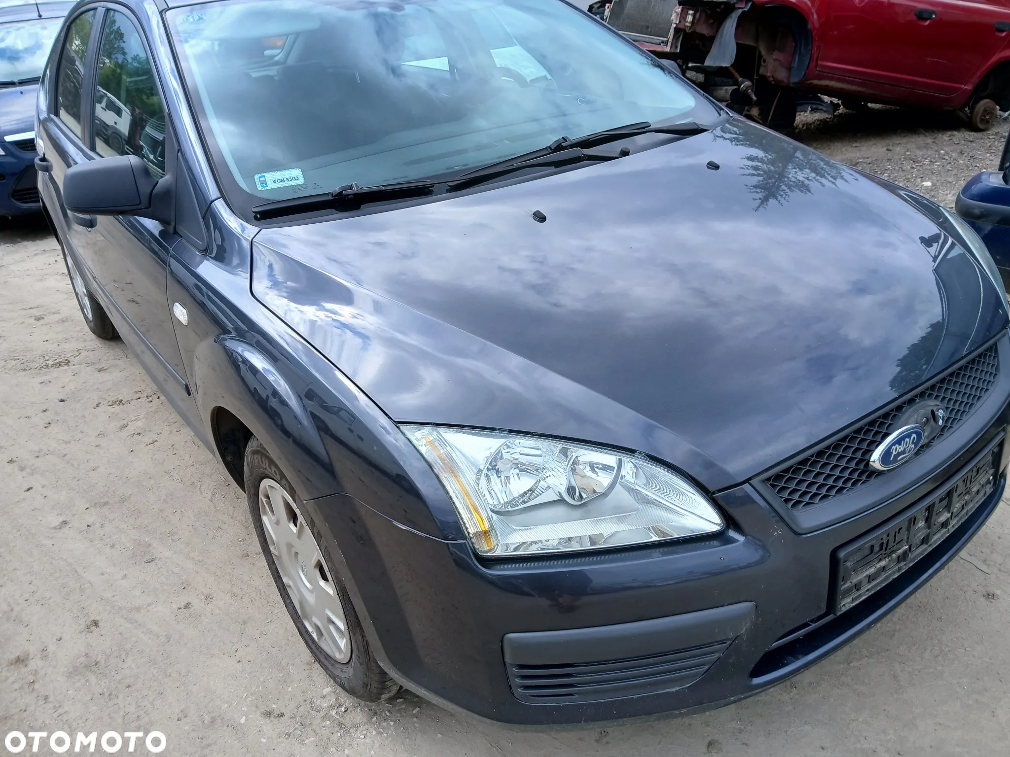ford focus MK2 SEA GREY METALIC maska pokrywa silnika klapa bagażnika zderzak lampa reflektor pas - 2