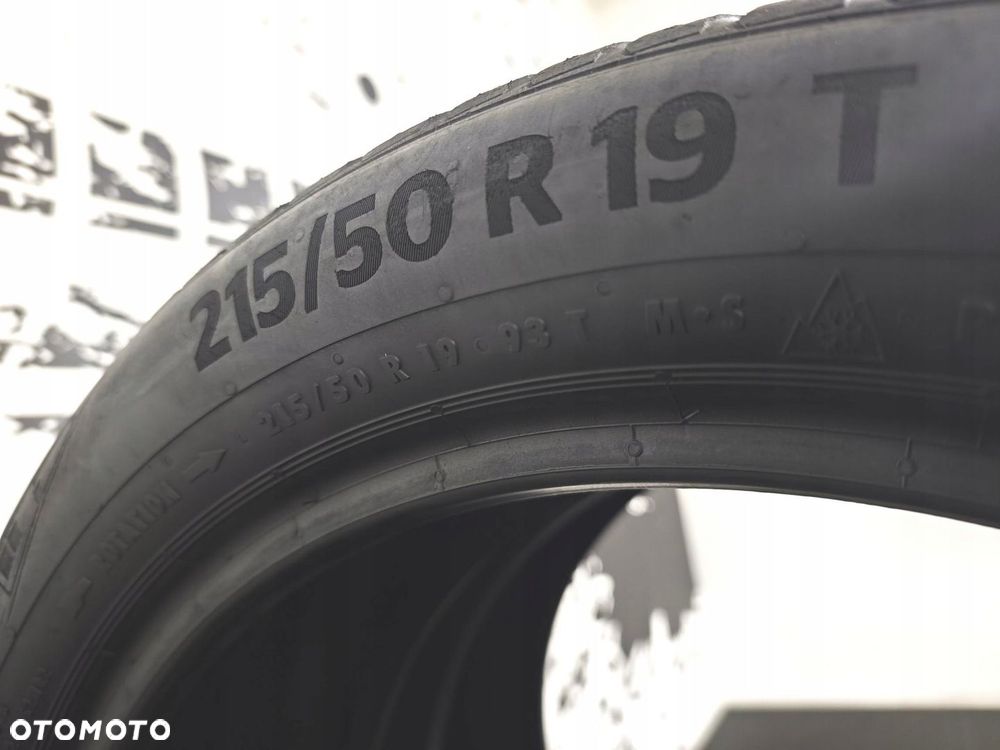 2x 215/50R19 continental 2022 opony cało 6mm 51518 - 6