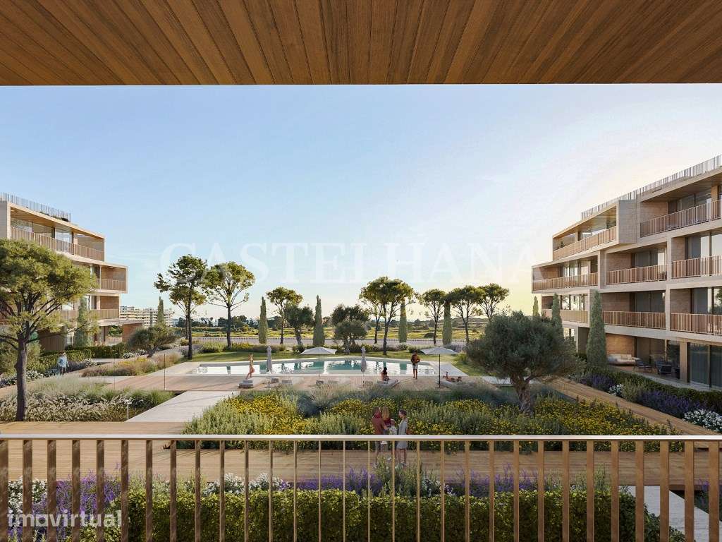 Apartamento T2 com varanda num novo empreendimento em Vilamoura - Grande imagem: 2/62