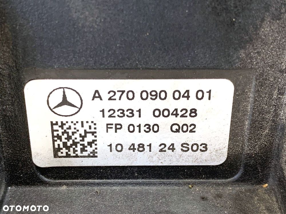 POKRYWA FILTRA POWIETRZA  MERCEDES-BENZ KLASA A (W176) 2012 - 2018 A 180 (176.042) 90 kW [122 KM] - 4