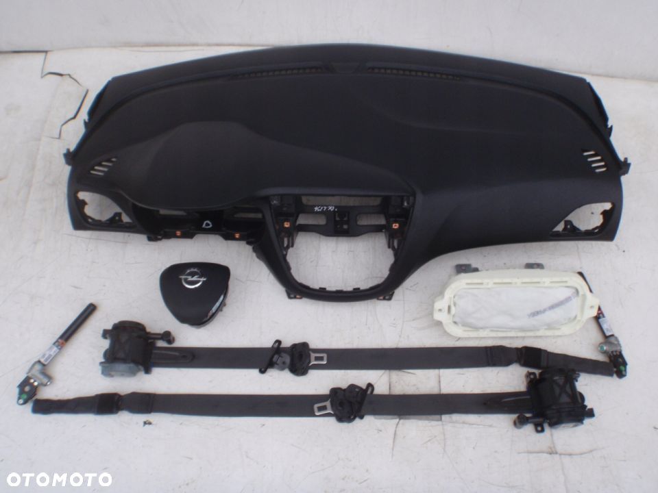 OPEL KARL DESKA KONSOLA PODUSZKI AIRBAG PASY PAS - 2