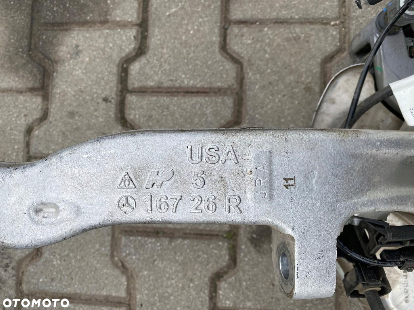ZWROTNICA TARCZA ZACISK PRAWA MERCEDES GLE 167 LIFT - 4