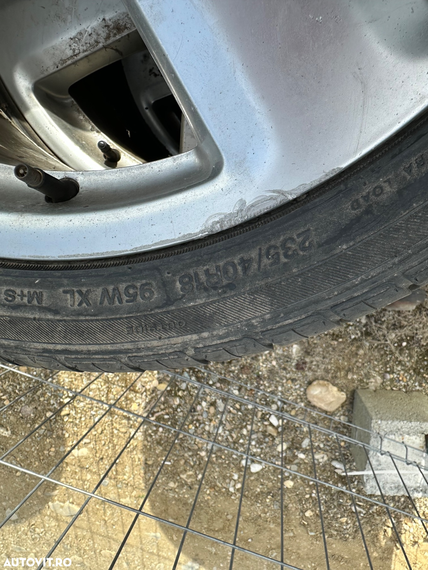 Jante cu cauciucuri anvelope Audi 235/40/18 - 3