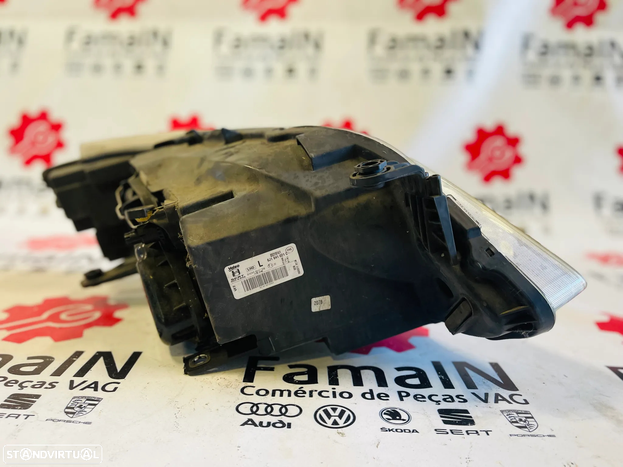 Farol Esquerdo Seat Ibiza 6J - 3